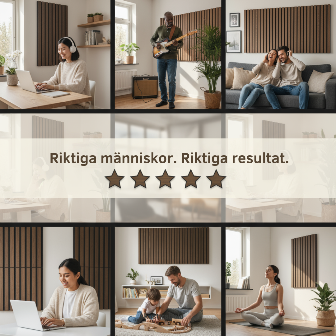 Akustikpanel Kall Natur MDF 270-x-60cm