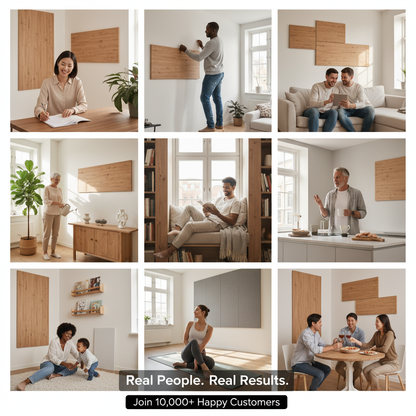 Akustikpanel Trendig Ek Natur 270-x-60cm