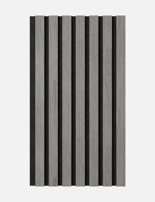 Akustikpanel Lätt Ek Grå 270-x-60cm