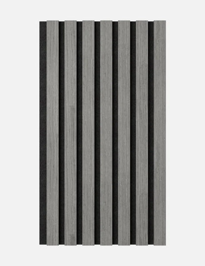 Akustikpanel Lätt Ek Grå 270-x-60cm