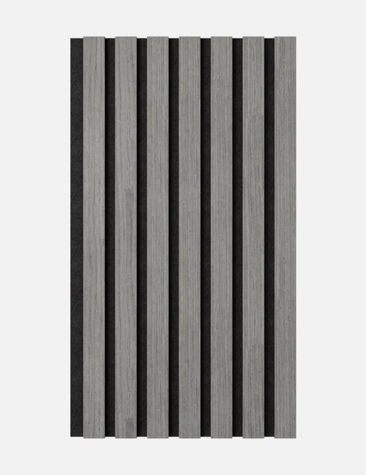 Akustikpanel Lätt Ek Grå 270-x-60cm