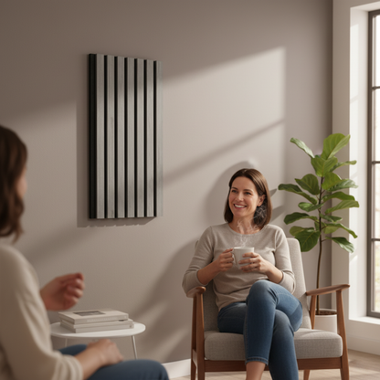 Akustikpanel Lätt Ek Grå 270-x-60cm