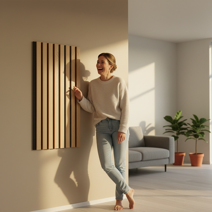 Akustikpanel Trendig Ek Oljad 270-x-60cm