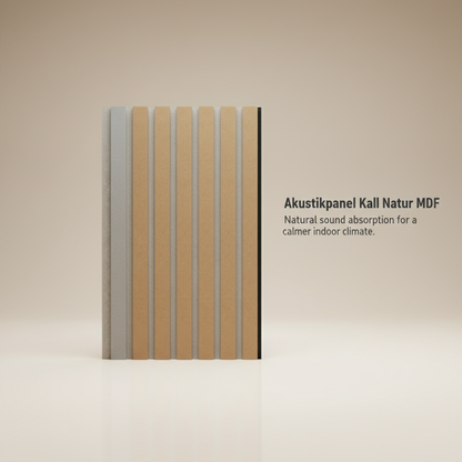 Akustikpanel Kall Natur MDF 270-x-60cm